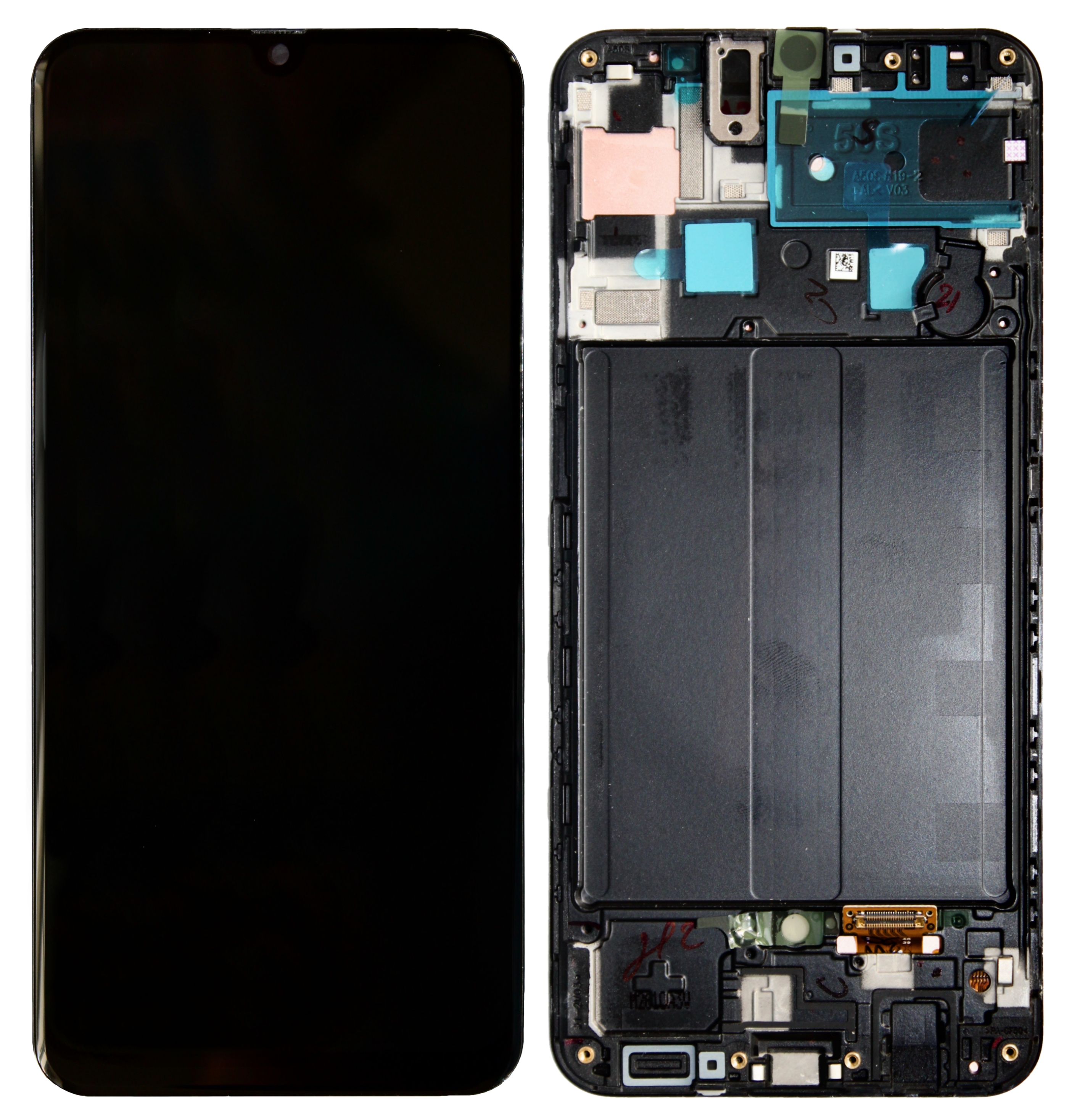 

Дисплей Samsung Galaxy A50S SM-A507 Оригинал (Service Pack) с рамкой Black