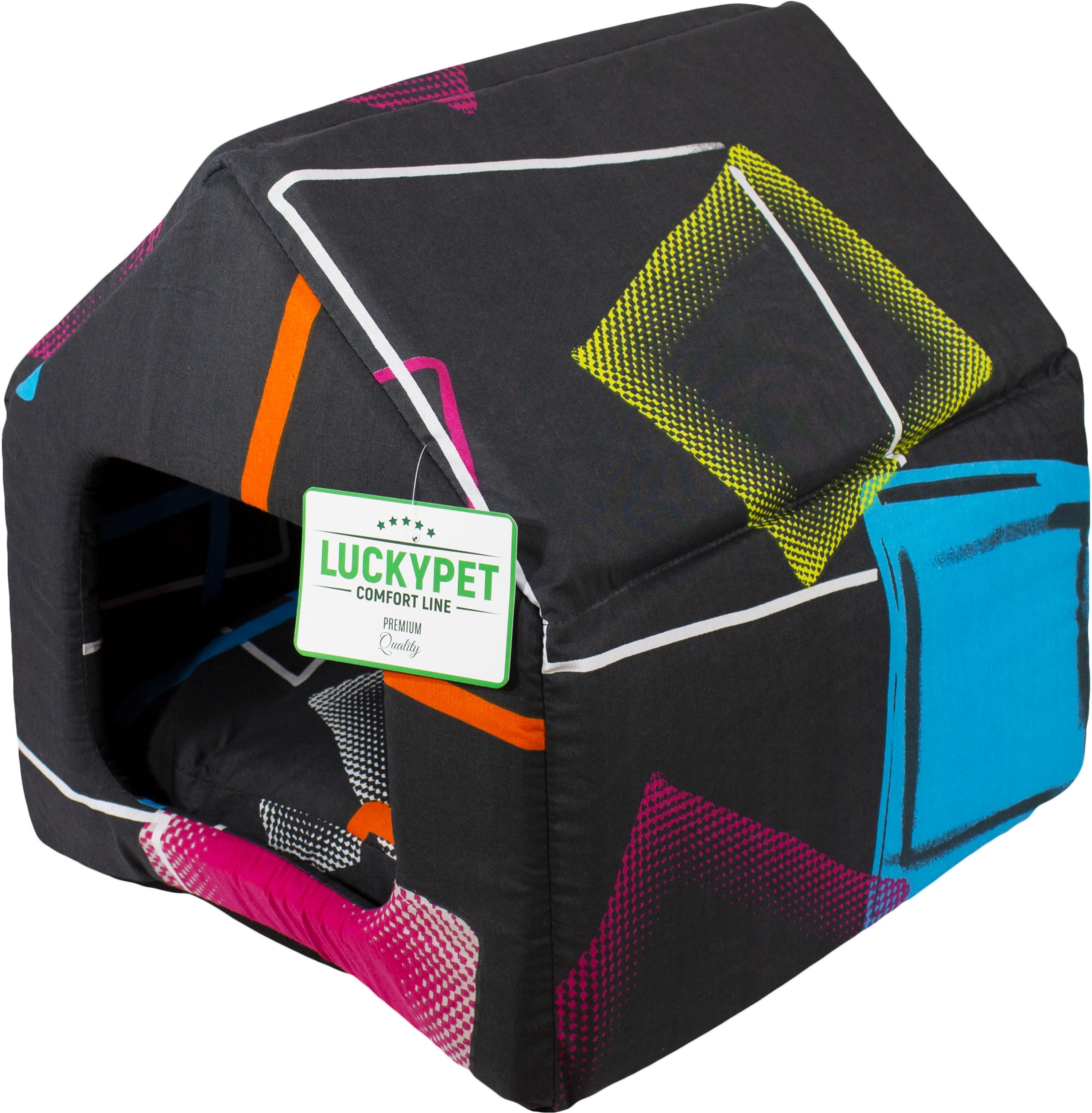 

Домик для собак и кошек Lucky pet Джесси №1 30x33x33 см Геометрия