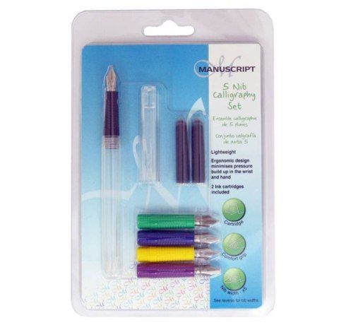 

Набор каллиграфический Manuscript 5 Nib Calligraphy Set (MT1981)