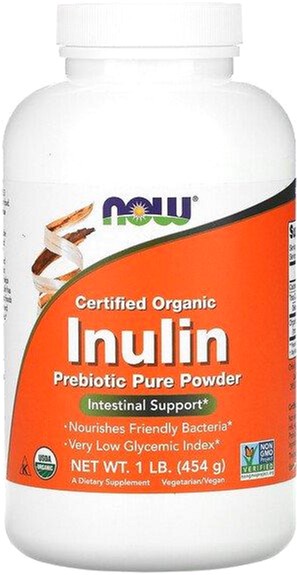 

Инулин NOW Foods Inulin Powder 454 г (733739029515)