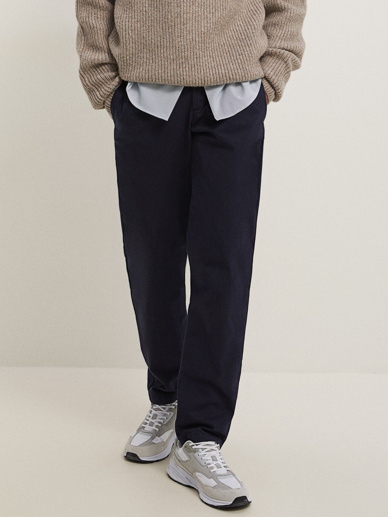 

Брюки Zara 2069-302-401  Темно-синие, Брюки Zara 2069-302-401 L Темно-синие