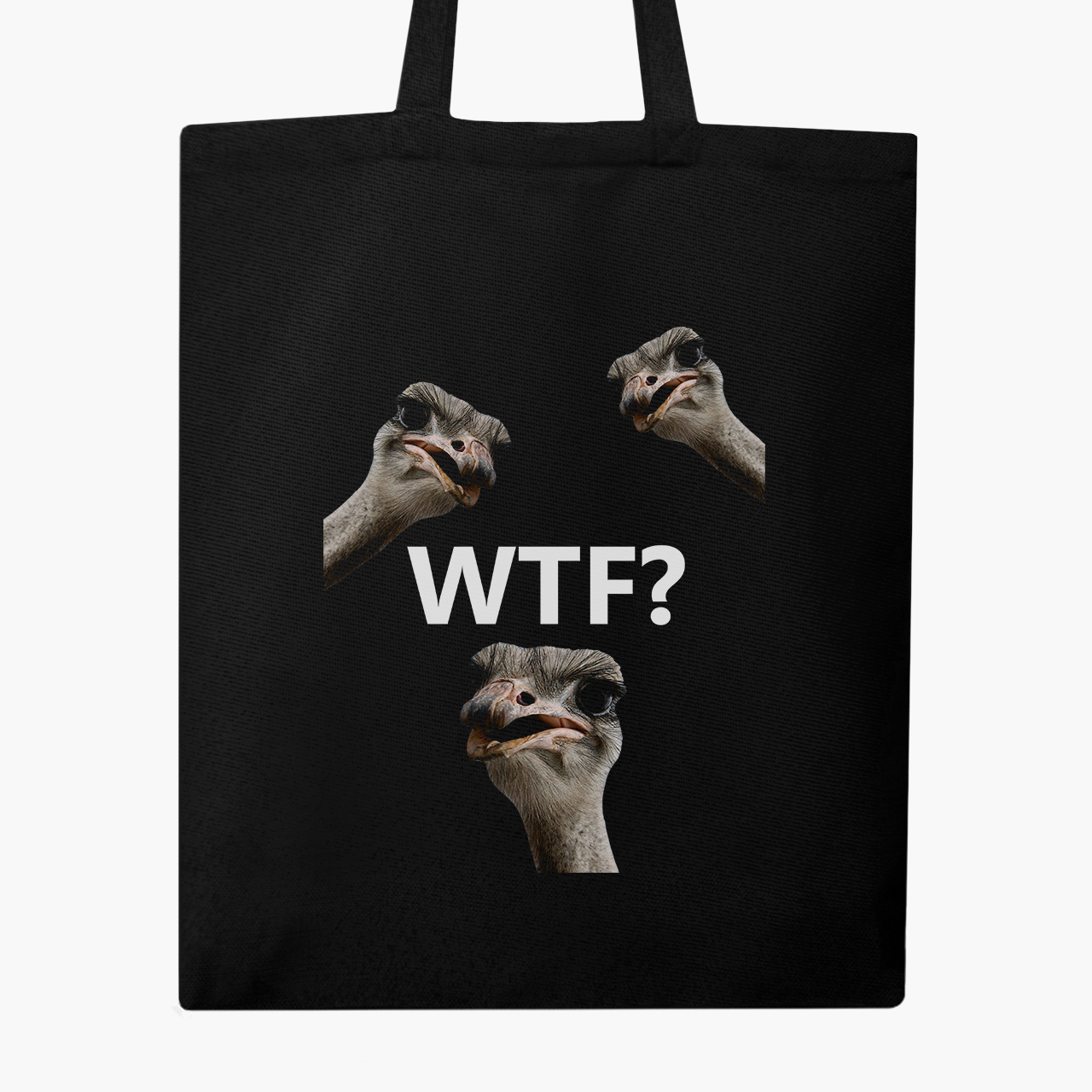 

Эко сумка шоппер Птицы СВЭГ (Birds SWAG) (9227-1540) 41x35 см Черный