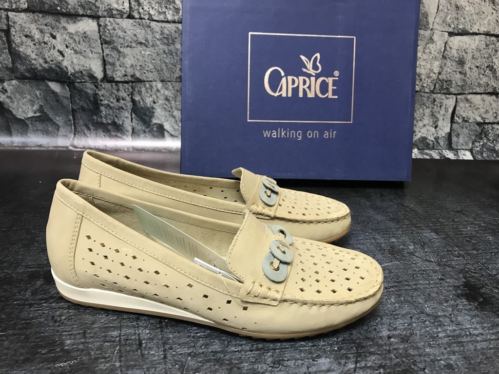 

Мокасины Caprice 9-24652-22 427 38 (24.6 см) Бежевые