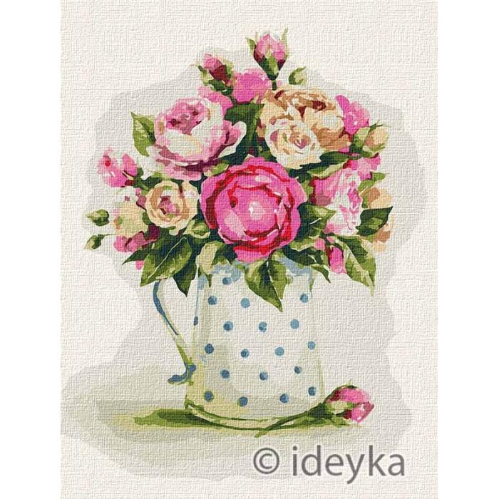 

Картина по номерам "Хрупкие розы" KHO3165 30х40 см
