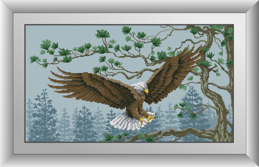 

Алмазная мозаика Орел Dream Art 30226 36x64см 20 цветов, квадр.стразы, полная зашивка. Набор алмазной вышивки