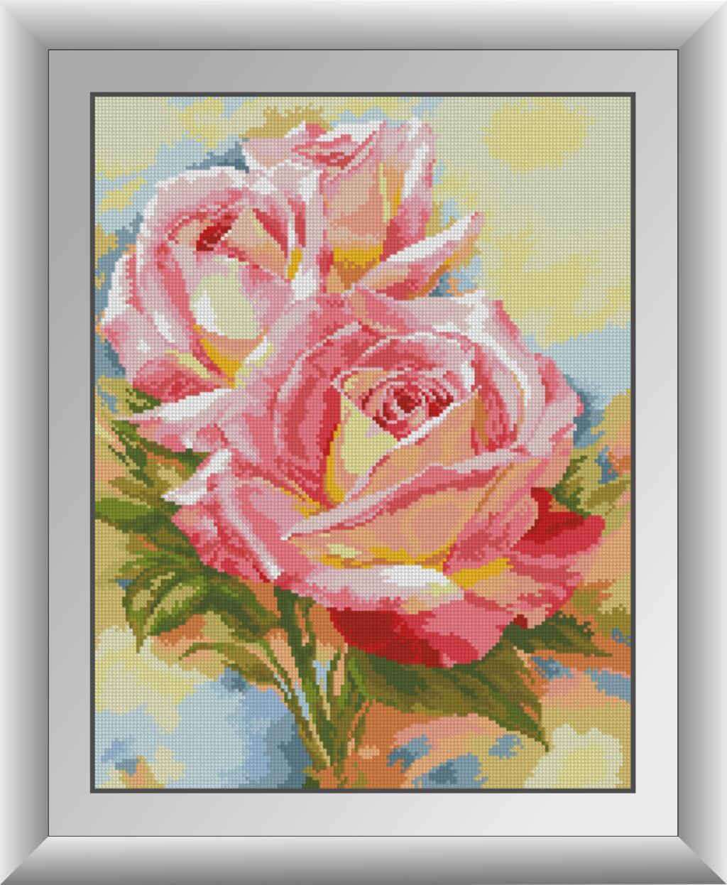 

Алмазная мозаика Анемоны Dream Art 30580 38x49см 31 цветов, квадр.стразы, полная зашивка. Набор алмазной вышивки