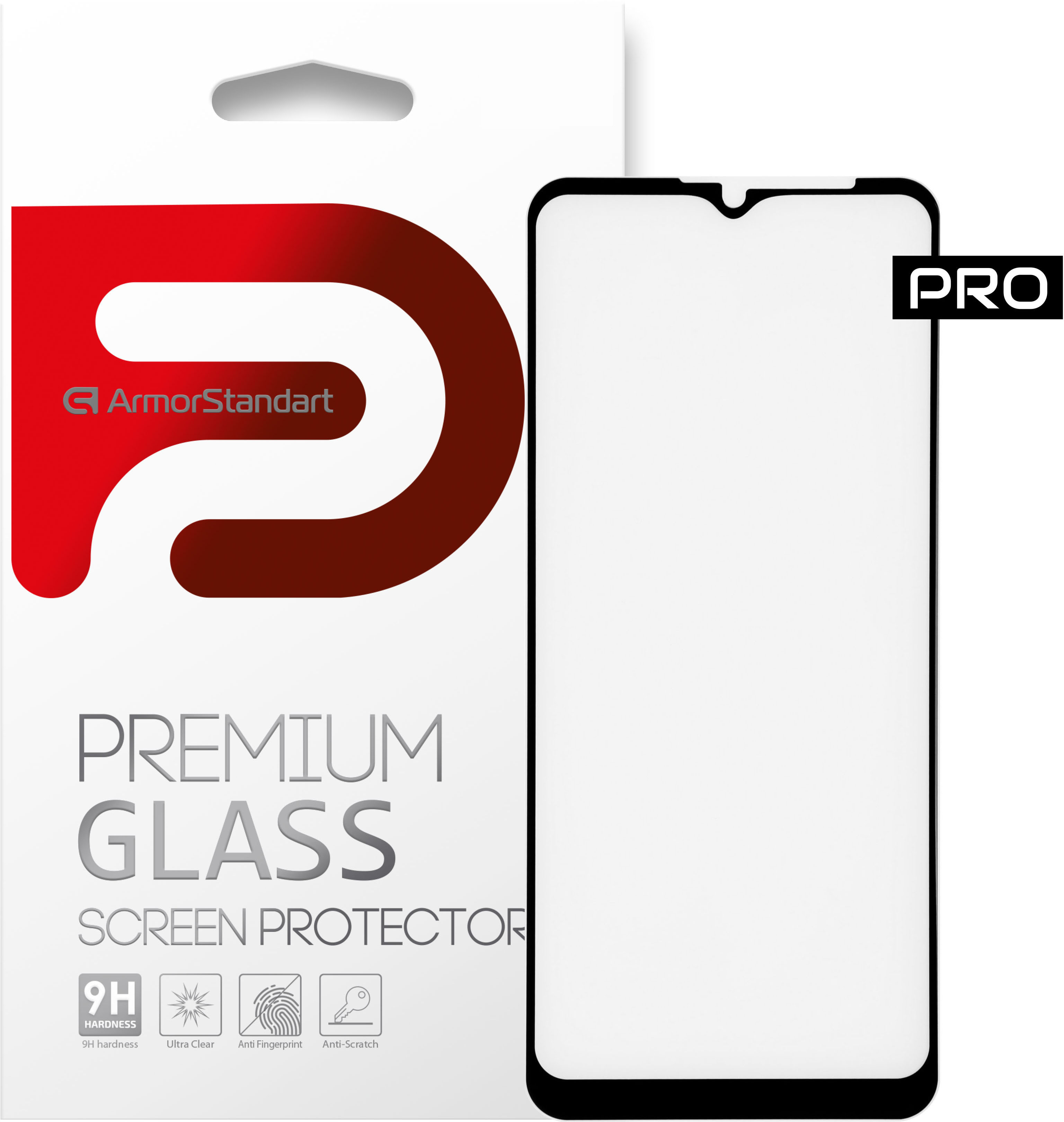 

Защитное стекло ArmorStandart Pro для Motorola Moto E7 Plus Black