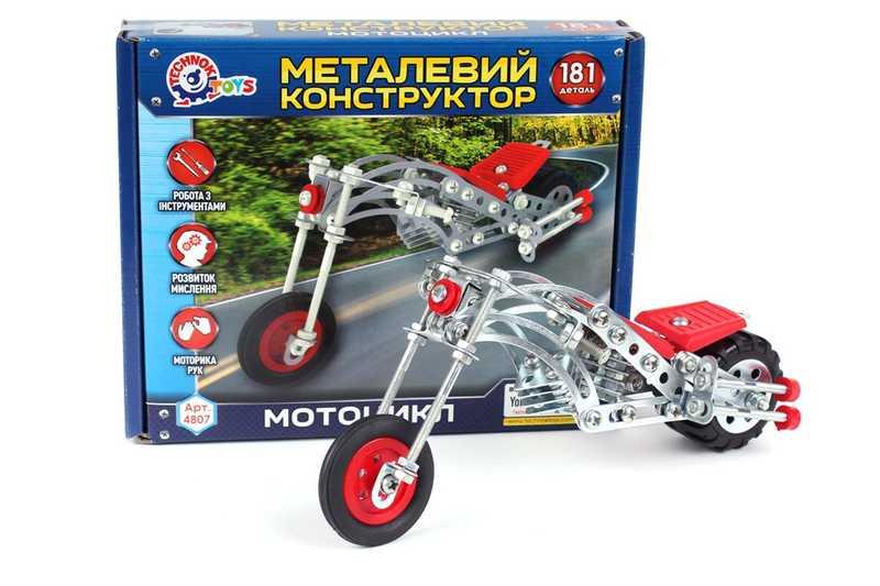 

Конструктор металл 4807 "Мотоцикл" "ТЕХНОК", (Украина)