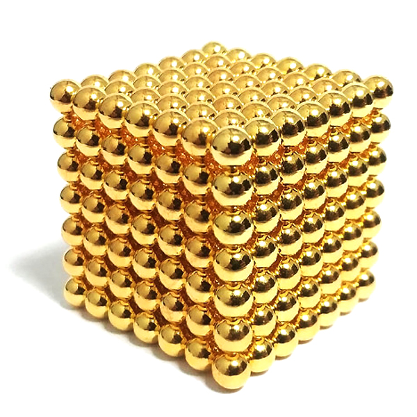 

Магнитные шарики головоломка диаметром 5 мм 216шт. Neocube Gold