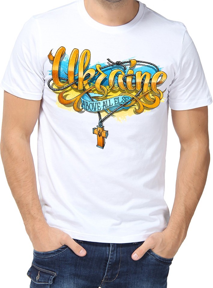 

Футболка Fruit of the loom с принтом Ukraine белая  (0836, Футболка Fruit of the loom с принтом Ukraine белая M (0836-M)