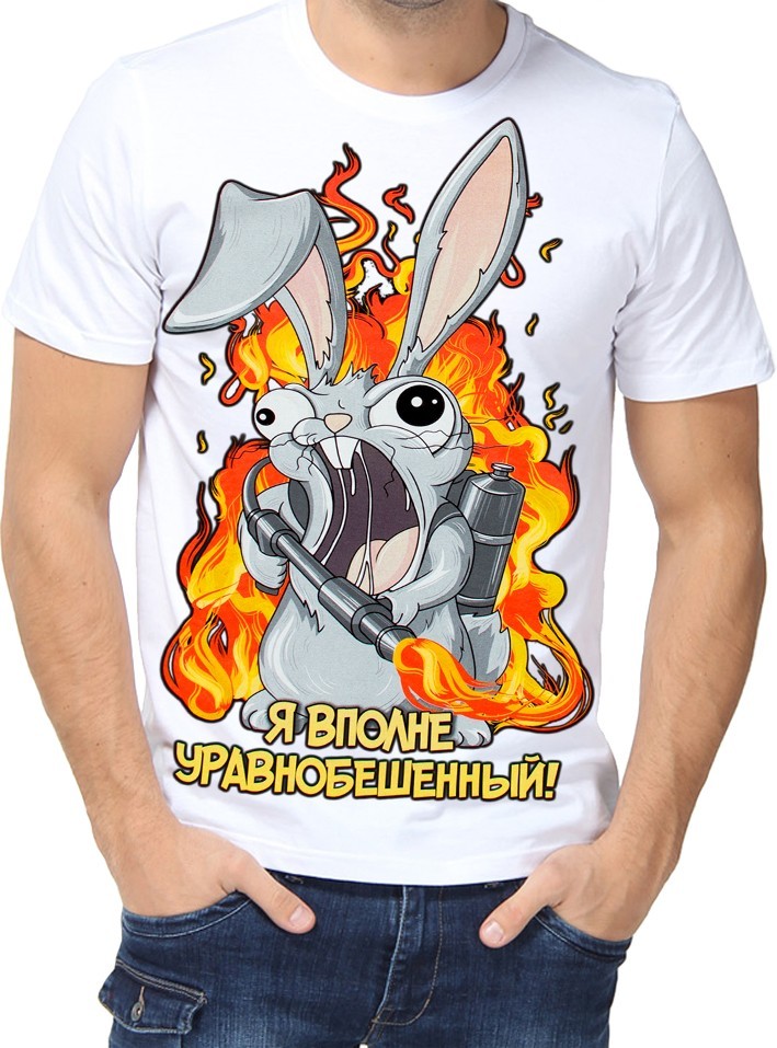 

Футболка Fruit of the loom с принтом Я вполне уравнобешенный! белая  (01634, Футболка Fruit of the loom с принтом Я вполне уравнобешенный! белая 2XL (01634-2XL)