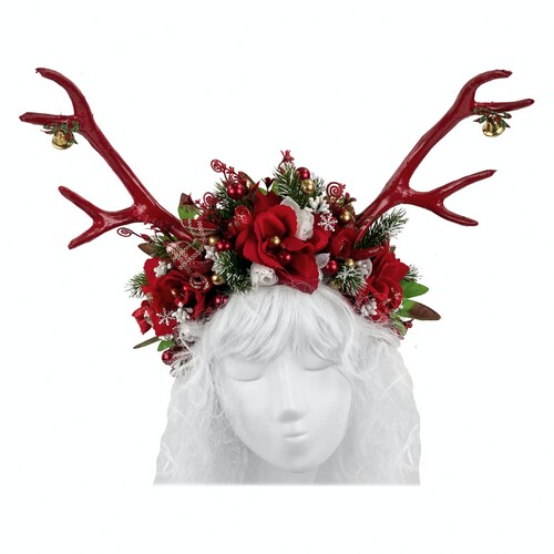 

Рога Олень Christmas на обруче SETA Decor 20-936L