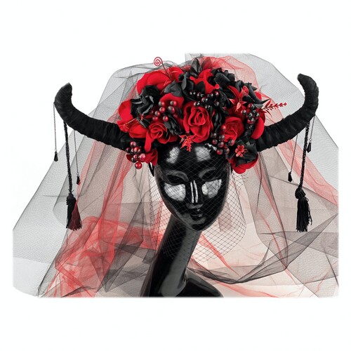 

Обруч New Фея Генриетта SETA Decor 18-962-1RD-BLK