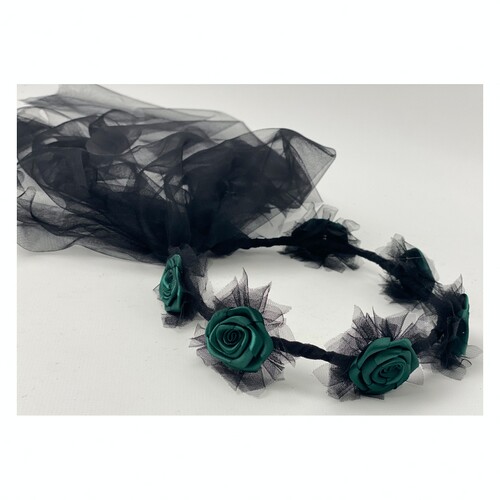 

Венок готическая невеста SETA Decor 20-900Emerald