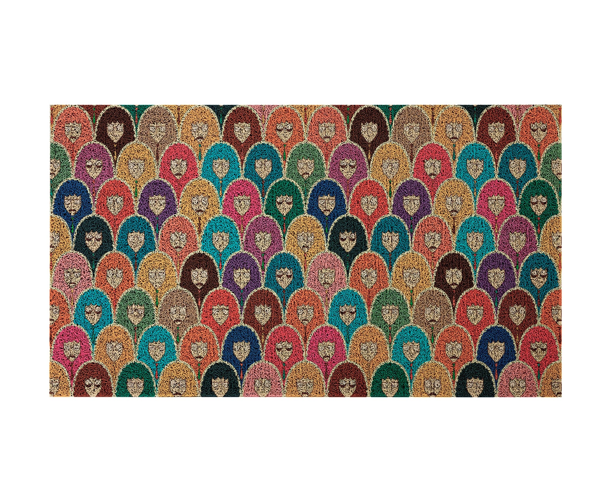 

Грязезащитный коврик WorkPlaceShop ART HIPPIE PATTERN 400х700 мм