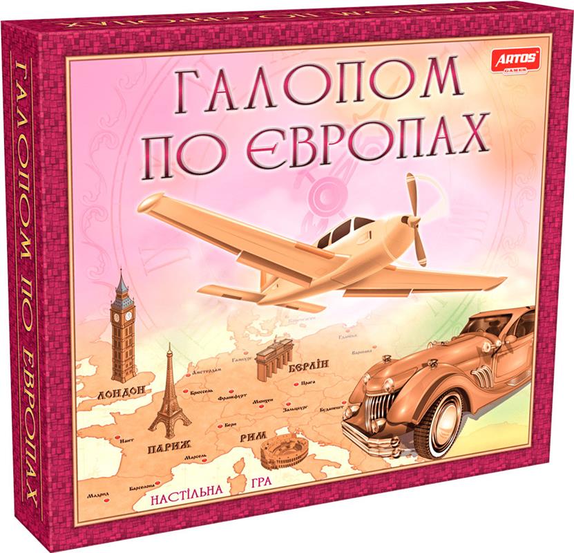 

Игра настольная Artos Games 0840 Галопом по Европам (bc-336476)