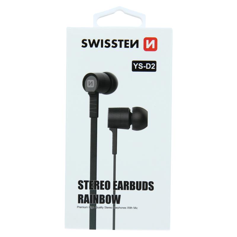

Навушники SWISSTEN EARBUDS RAINBOW YS-D2 BLACK 51106000 (bc-370041)