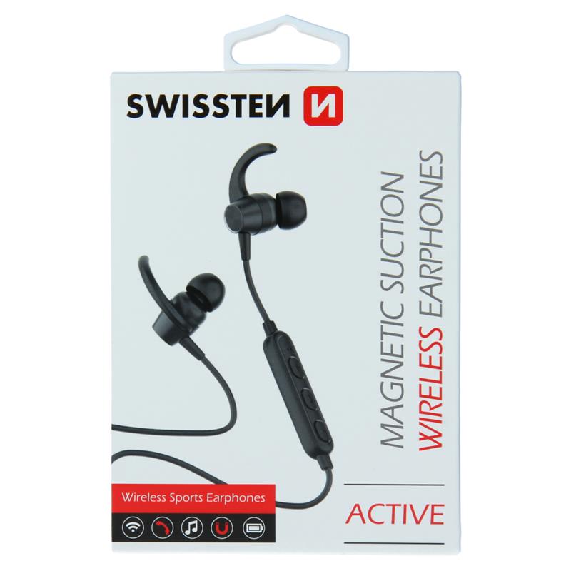 

Навушники BLUETOOTH EARPHONES SWISSTEN ACTIVE BLACK 51105090 (bc-370032)