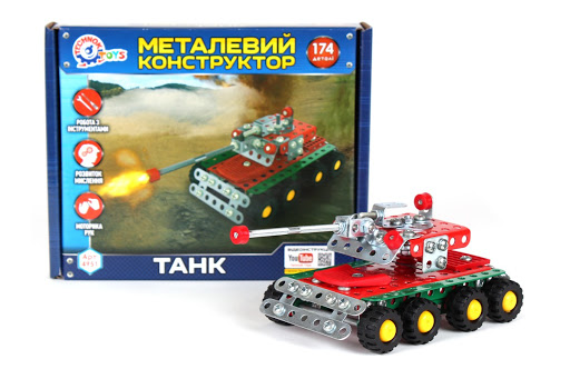 

Конструктор ТехноК 4951 металлический танк (bc-339025)