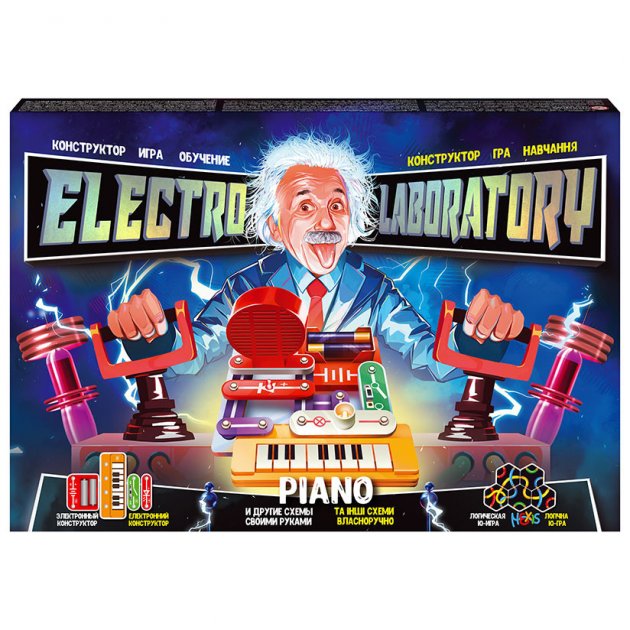 

Електронний конструктор Danko Toys Electro Laboratory Piano