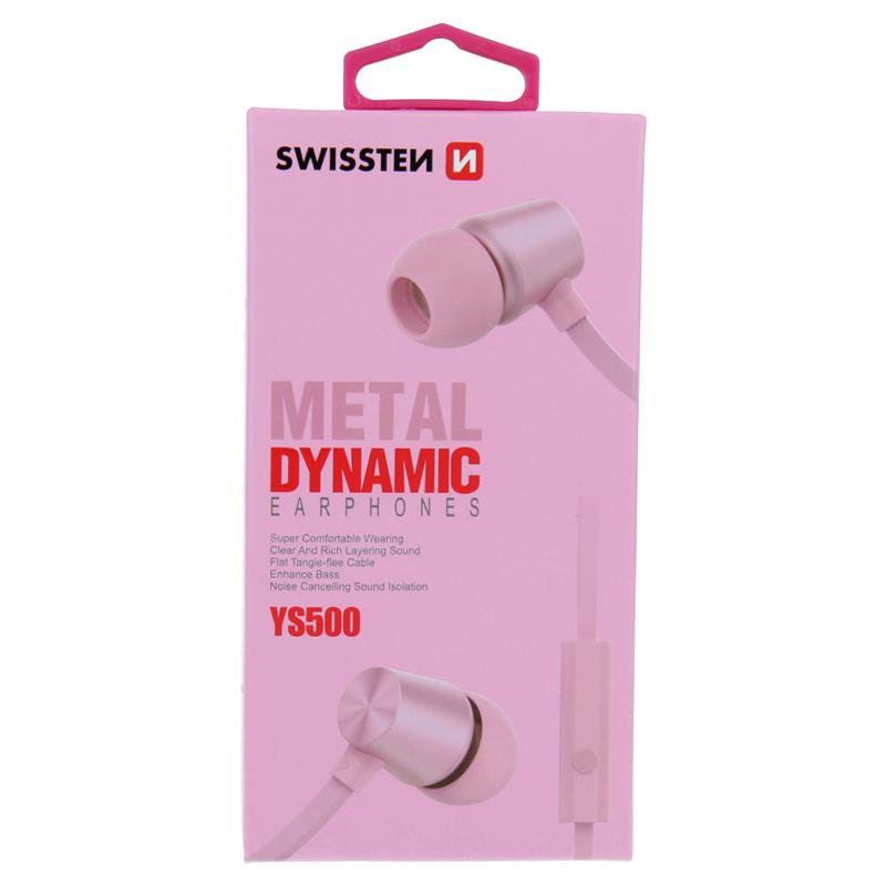

Навушники SWISSTEN EARBUDS DYNAMIC YS500 ROSE/GOLD 51107004 (bc-370006)