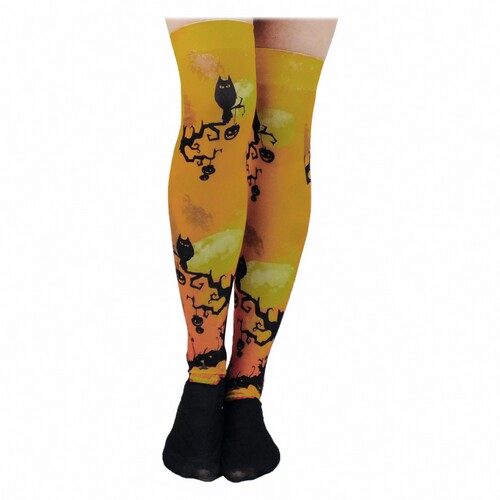 

Чулки Ночь Halloween укороченные SETA Decor 19-442-OR