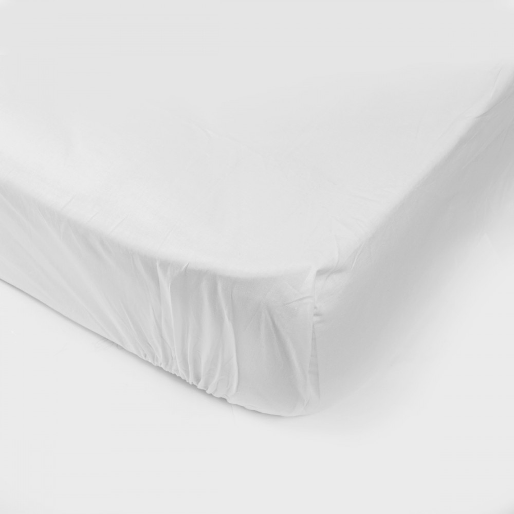 

Простынь на резинке SoundSleep 200х200 см белая