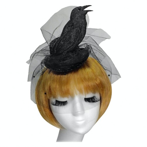 

Шляпка Чёрная ворона SETA Decor 18-983BLK