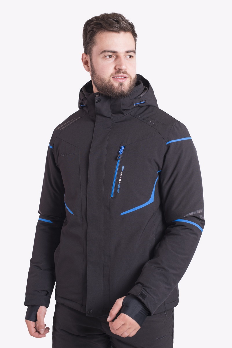 

Куртка Лыжная 70399В/1 - Черная, Куртка Лыжная 70399В/1 - Черная 4XL