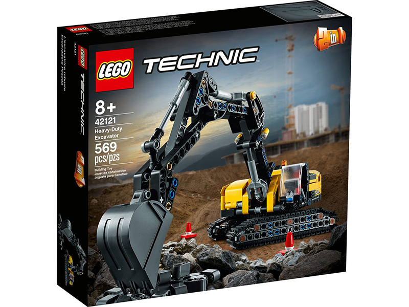 

Конструктор Lego Technic Тяжелый экскаватор (42121)