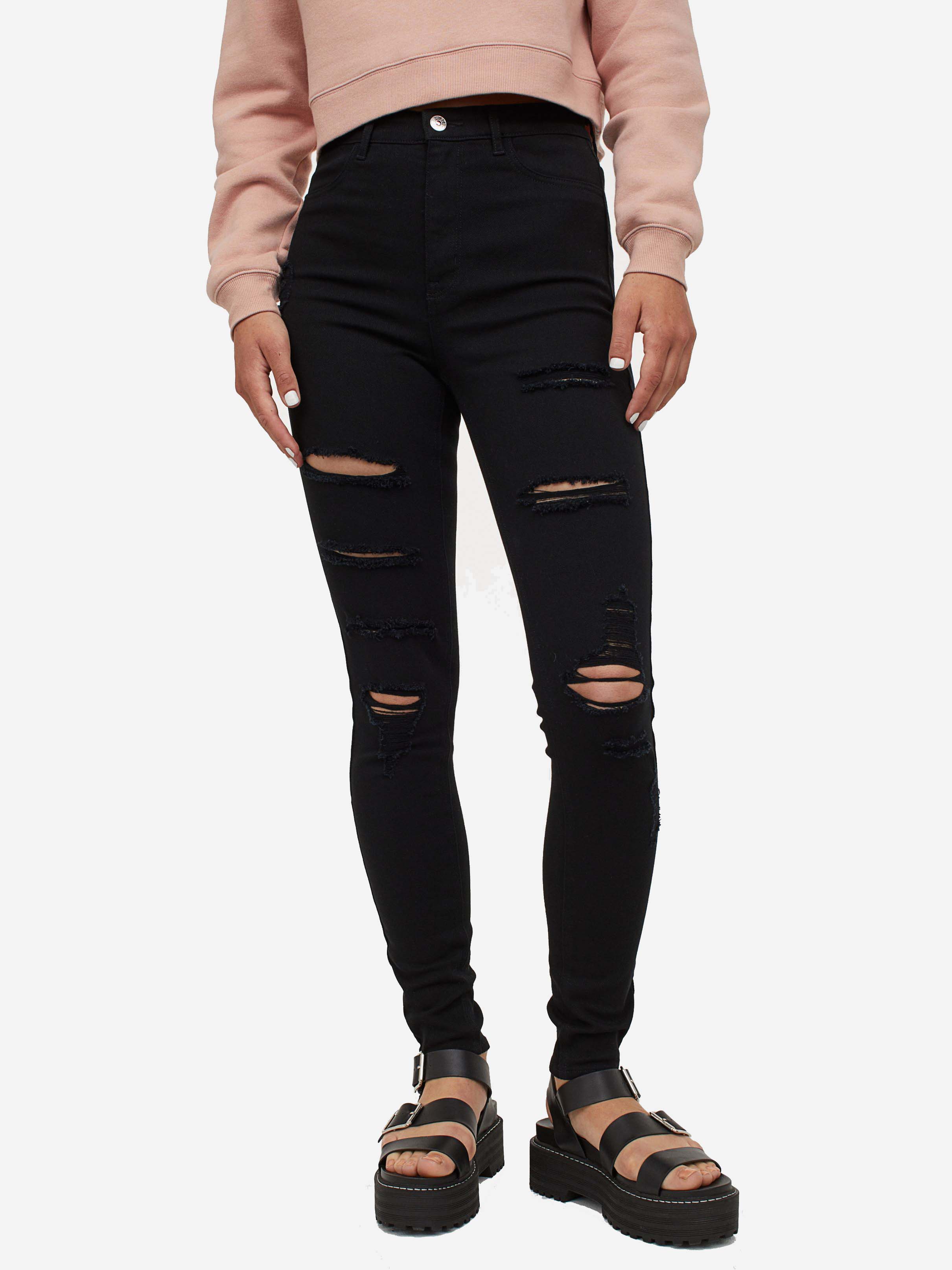 

Джинсы H&M 6213819RP2  Черные, Джинсы H&M 6213819RP2 44 Черные