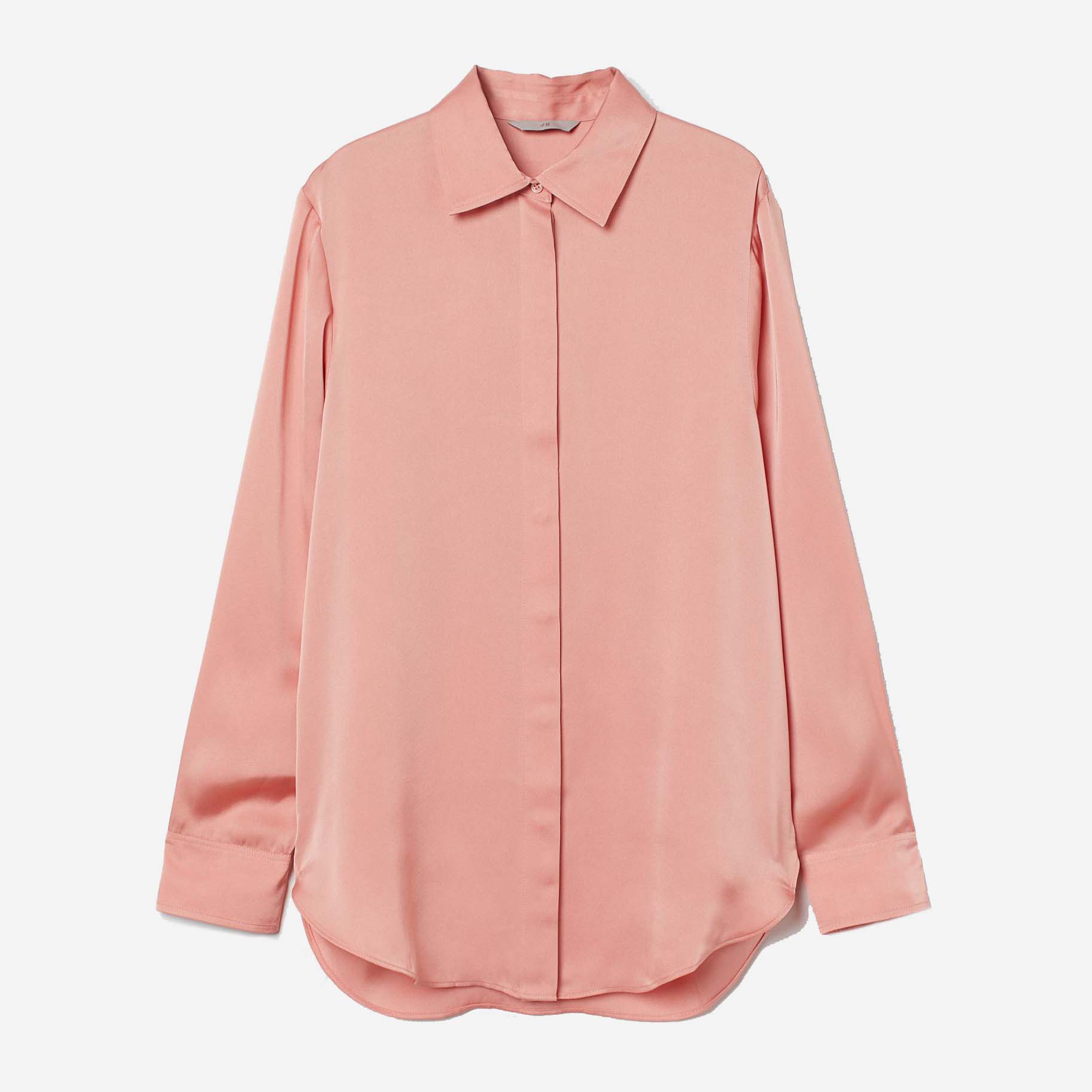 

Рубашка H&M 9647473abr  Коралловая, Рубашка H&M 9647473abr XS Коралловая