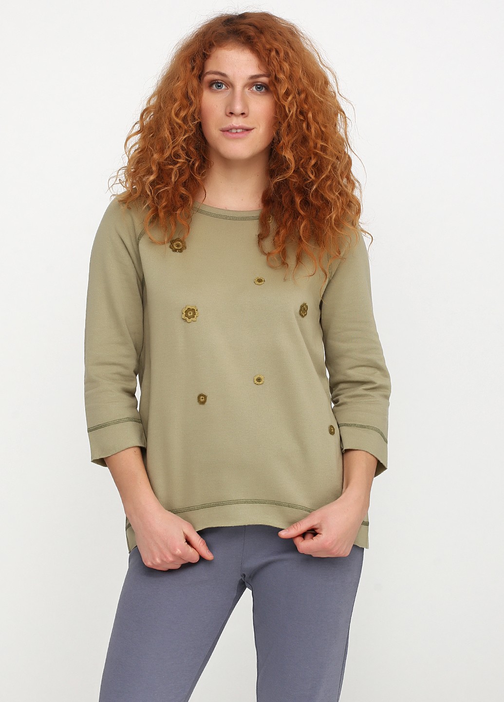 

Кофта Bisbigli L Оливковый 32000000000992