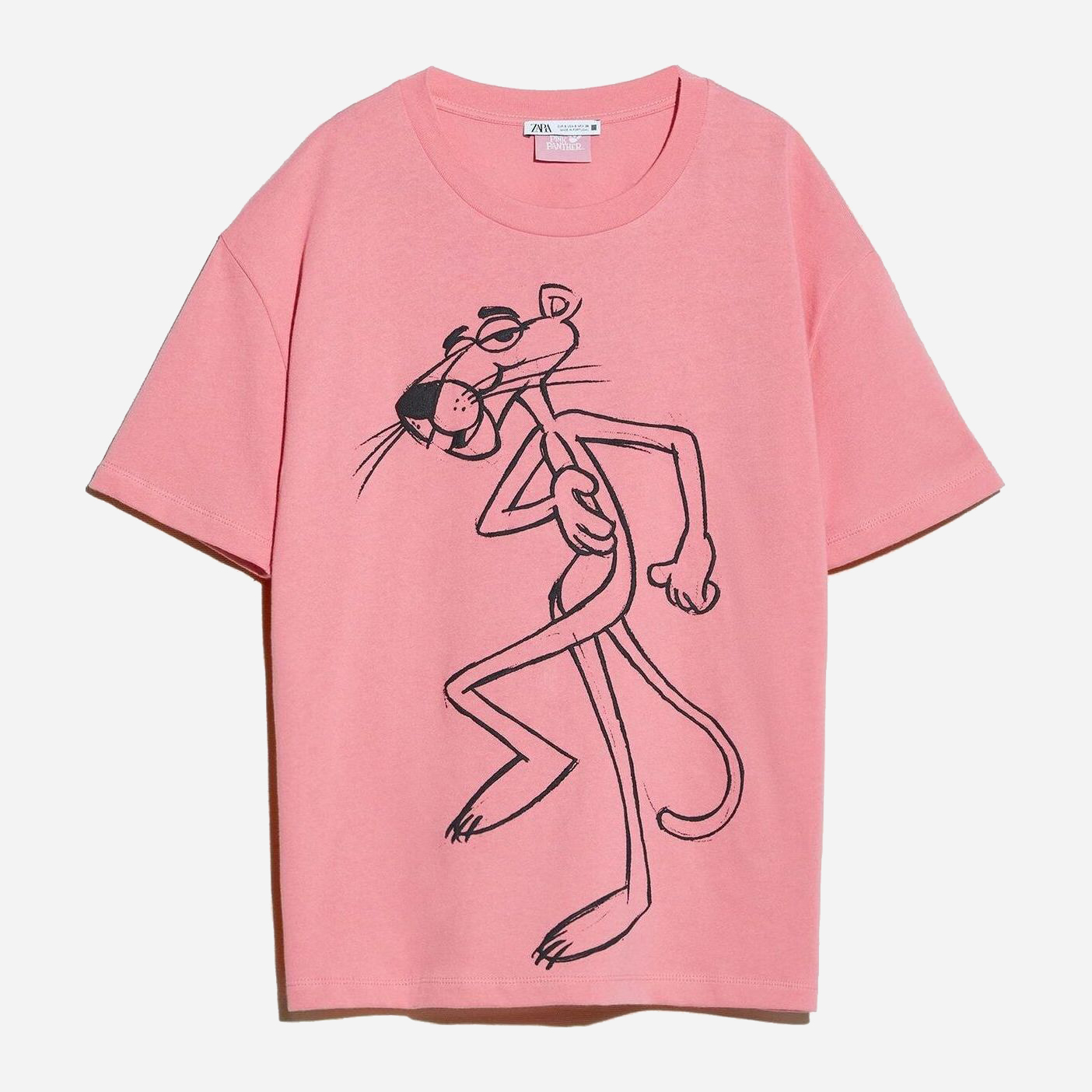 

Футболка Zara 1443-154-620  Розовая, Футболка Zara 1443-154-620 XL Розовая