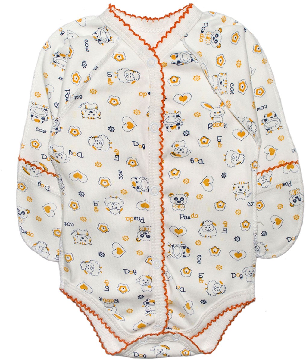 

Боди Малыш Style Бараш БД-01 40 р 62-68 см Молочное