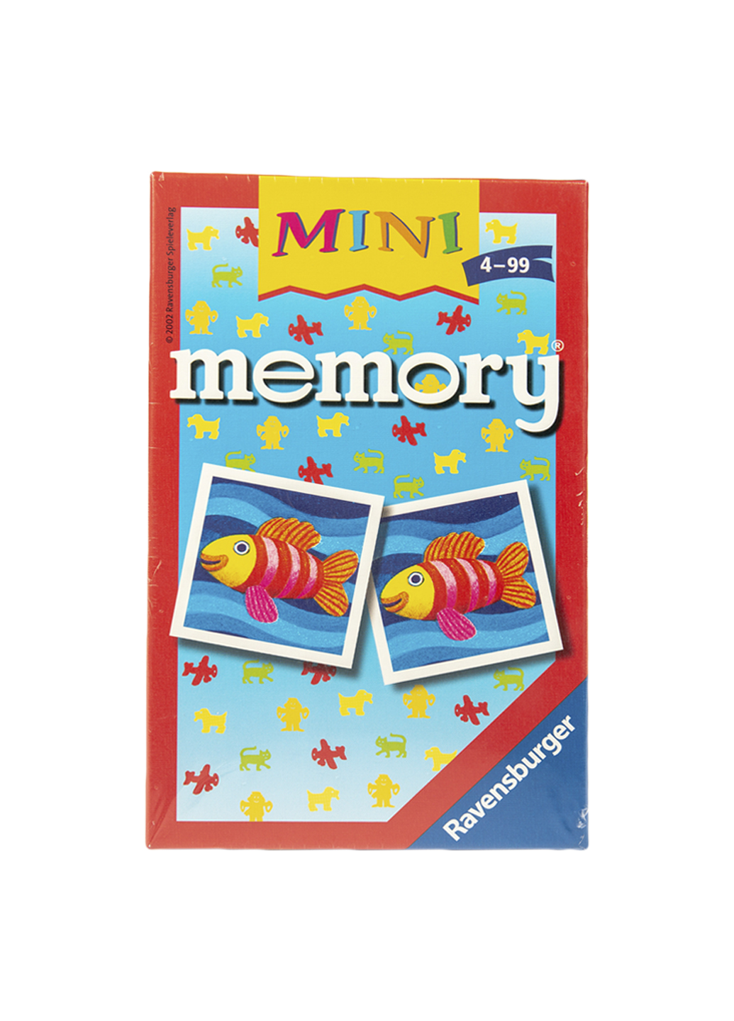 

Настольная игра "Memory Mini" Ravensburger 18х11,5см Разноцветный 32000000179537