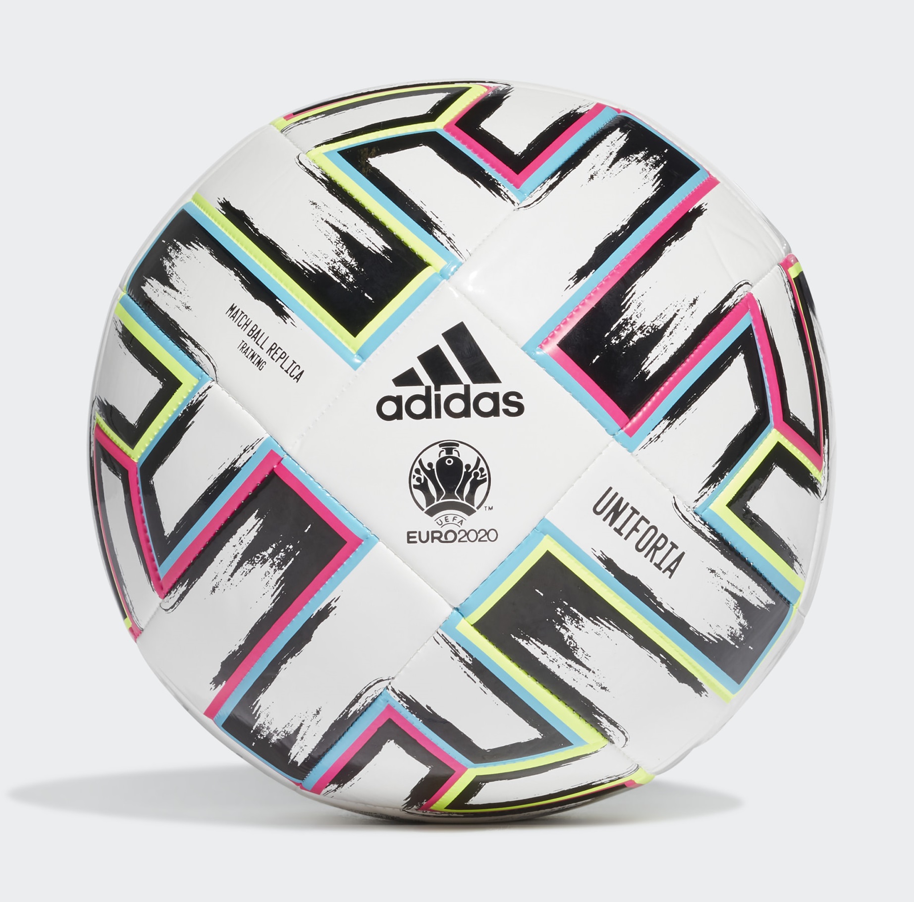 

Мяч футбольный для детей Adidas Uniforia Euro 2020 Training FU1549 №3 Белый