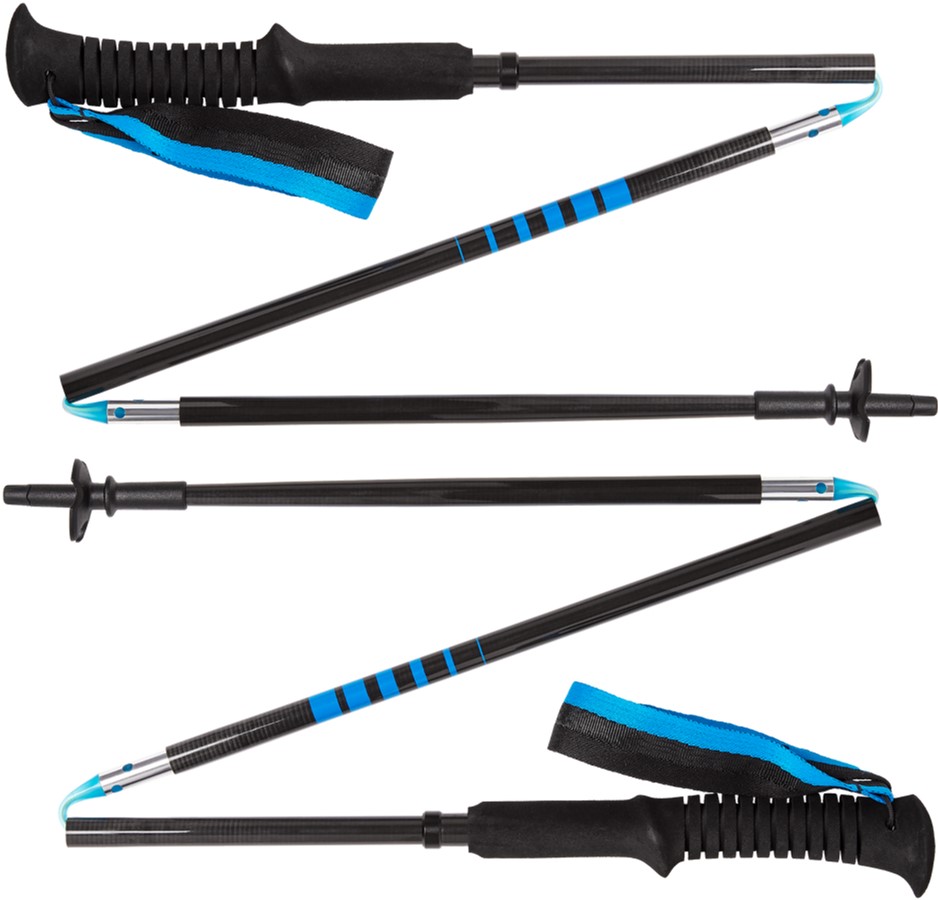

Треккинговые палки Black Diamond Distance Carbon Z (BD 112205-100) Black + blue (793661350835)