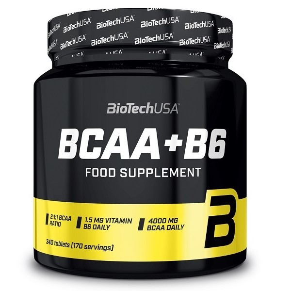

Аминокислоты BioTech USA BCAA + B6 (340 таблеток)