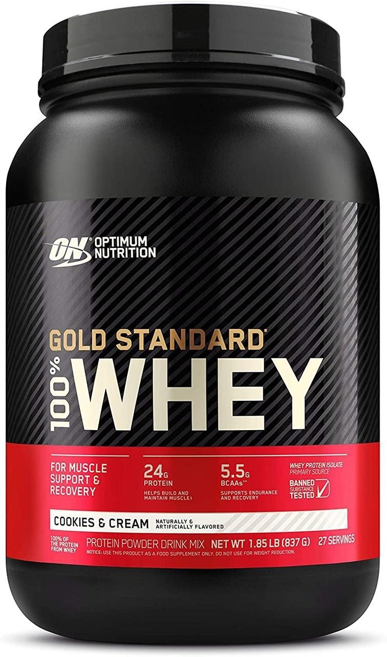 

Протеин Optimum Nutrition 100% Whey Gold Standard 837 г Печенье – Крем