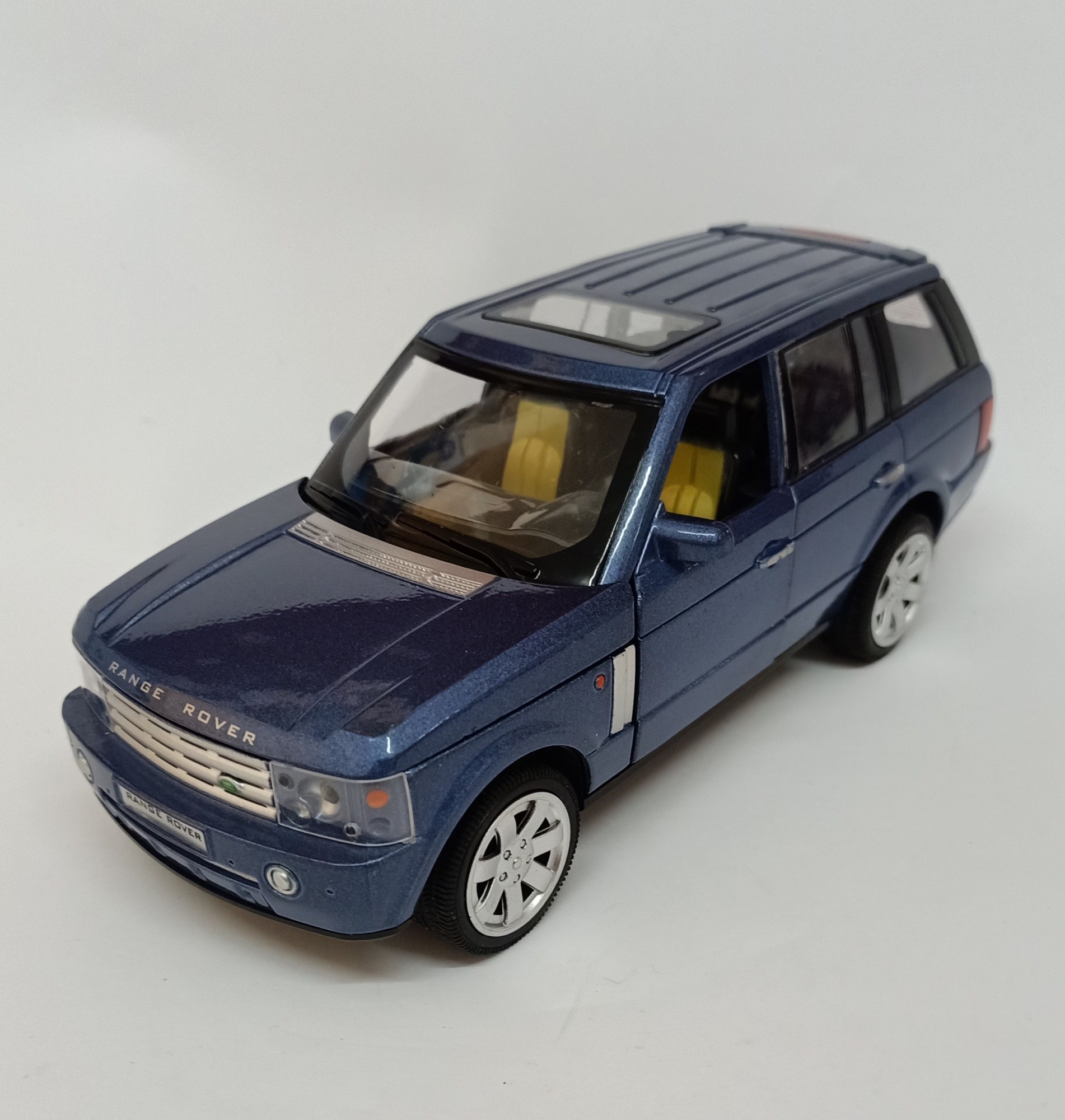 

Машина металлическая Range Rover Wanbao 890 (синяя)