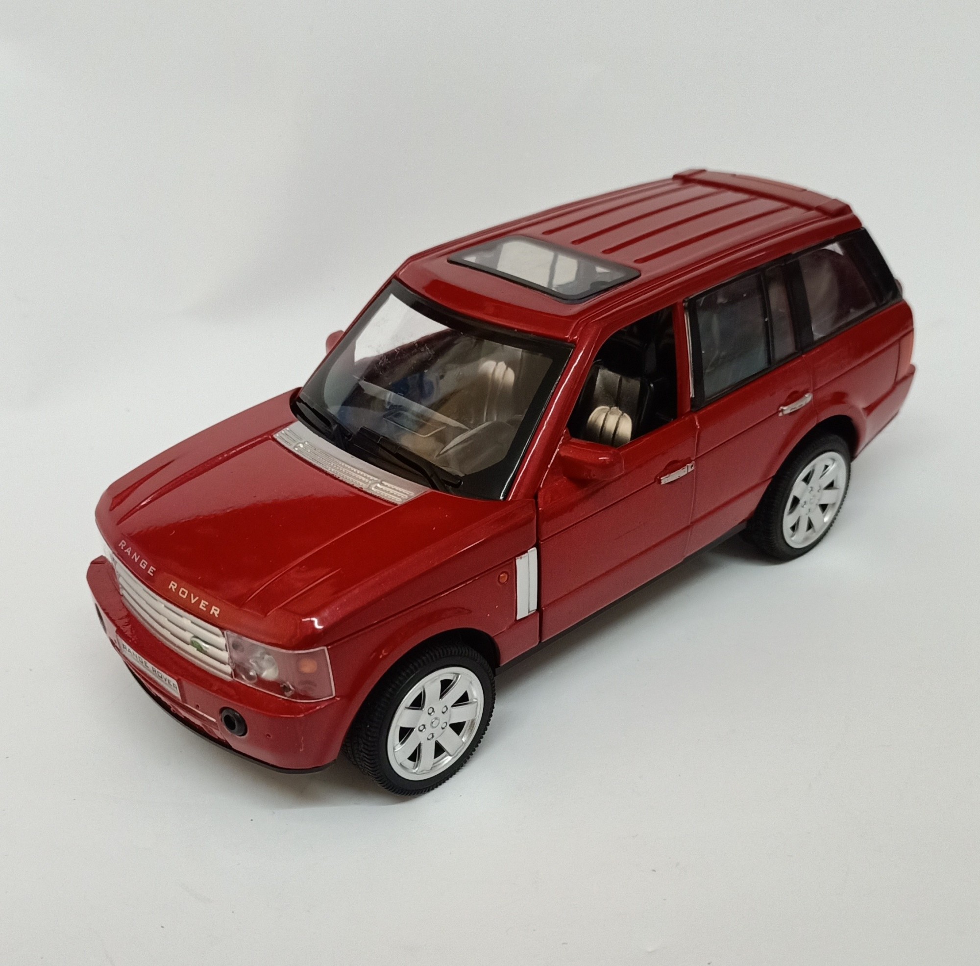 

Машина металлическая Range Rover Wanbao 890 (красная)