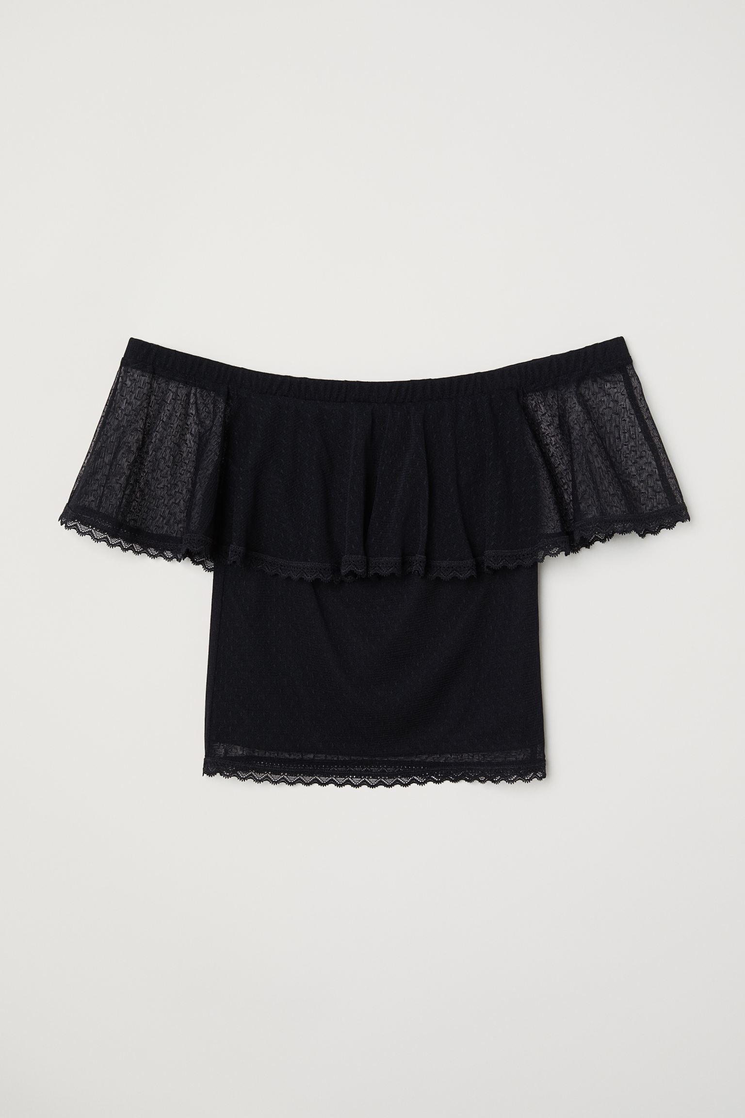 

Блуза H&M  черный 902598770, Блуза H&M XXS черный 902598770