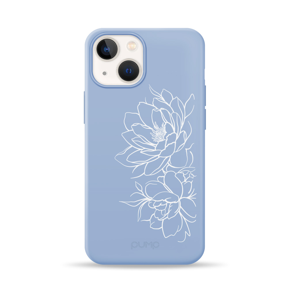 

Чехол для iPhone 13 mini Pump Silicone Minimalistic Case Floral