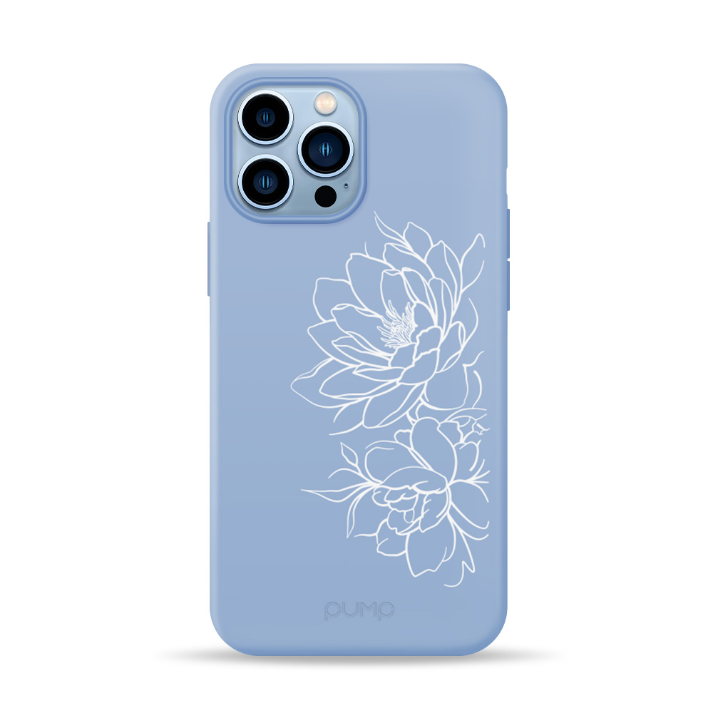 

Чехол для iPhone 13 Pro Pump Silicone Minimalistic Case Floral