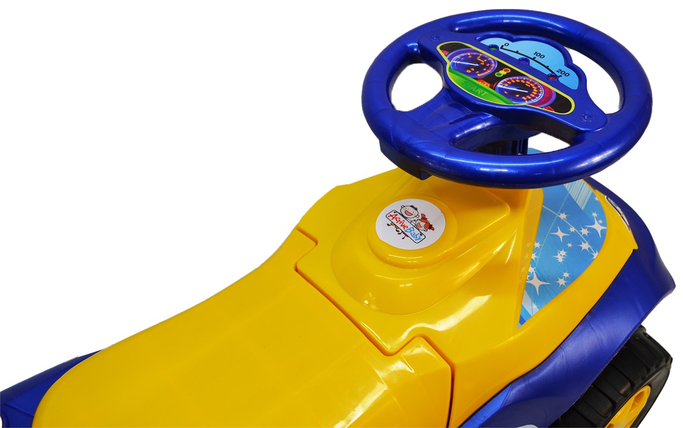 

Автомобиль-каталка Active Baby Сине-желтый (013117-0204)