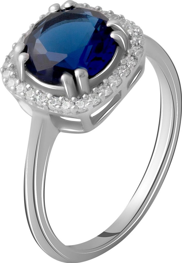 

Серебряное кольцо SilverBreeze с сапфиром nano 1.733ct 2006923 17 размер, 17 размер