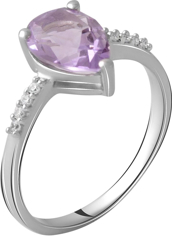 

Серебряное кольцо SilverBreeze с натуральным аметистом 1.688ct 2060598 17 размер, 17 размер