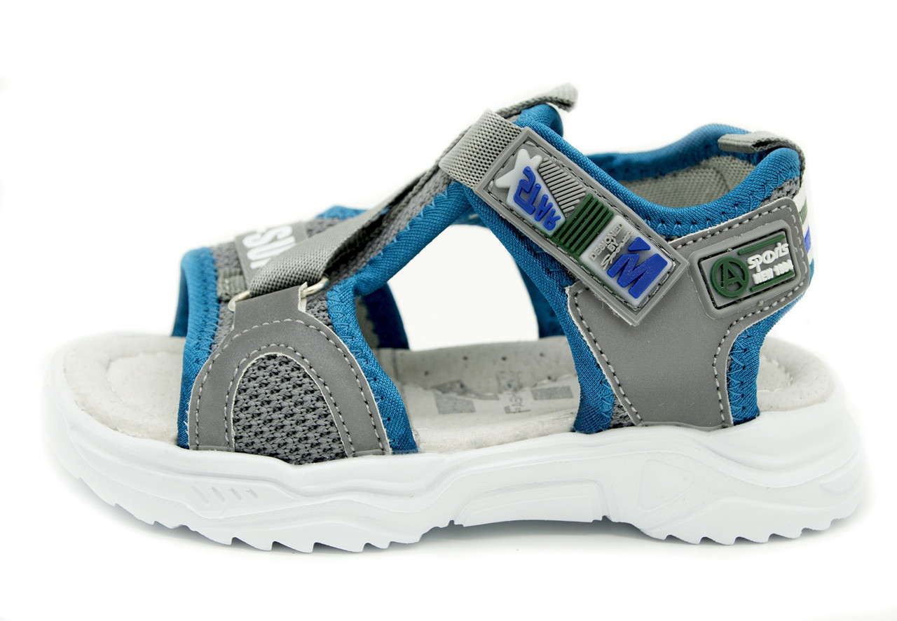 

Босоножки BBT Kids 24 (15 см) Серо-голубой (3553-5 blue 24 (15 см))