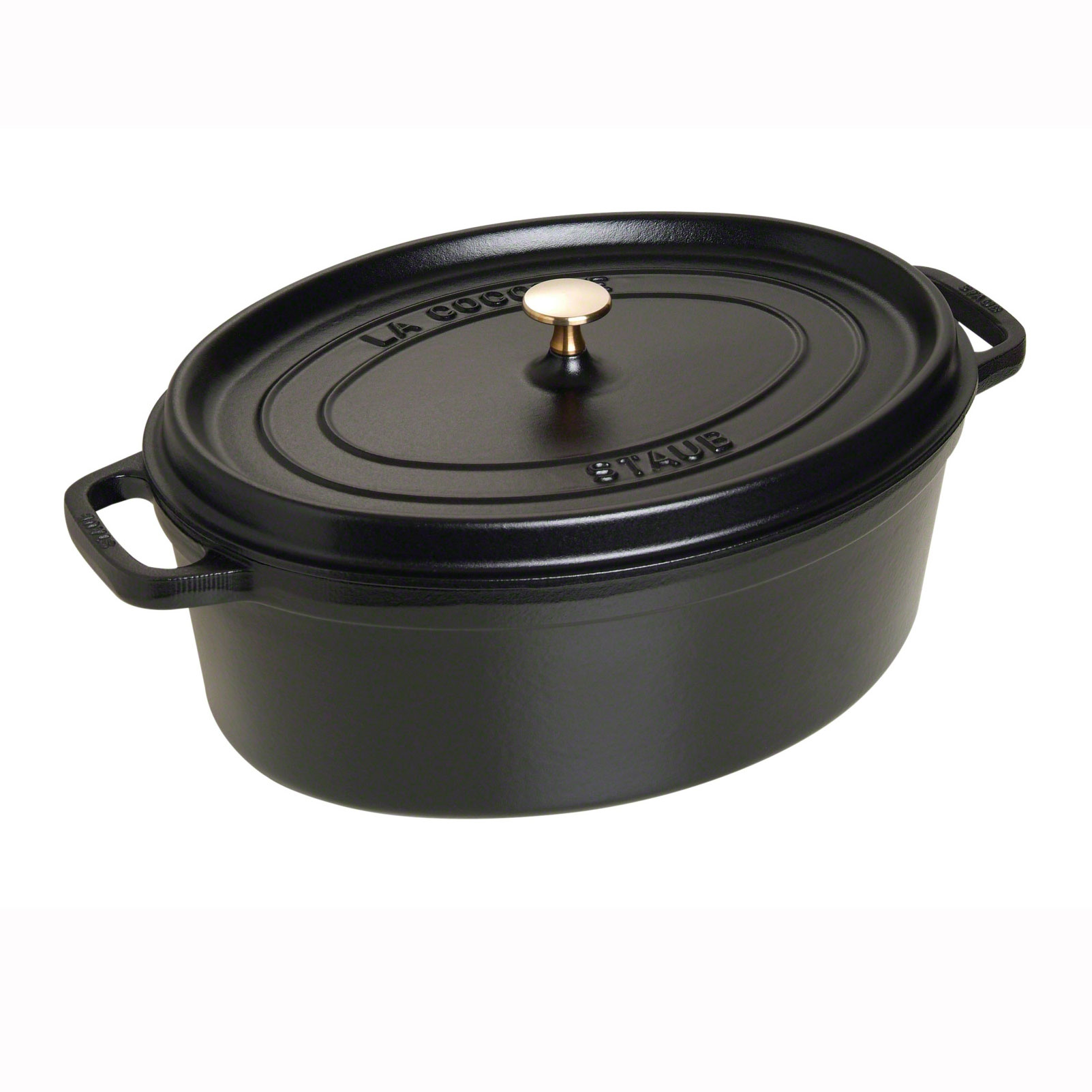 

Кокотница чёрная овальная, диам. 37 см - Staub - 40509-370-0